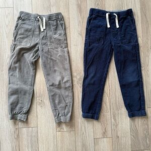 Hanna Andersson Kids Sweatpants - Gray and Navy